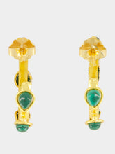Sylvia Toledano Green Sultane Malachite Earrings