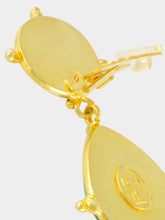 Sylvia Toledano Malachite Two-Stone Drop Earrings