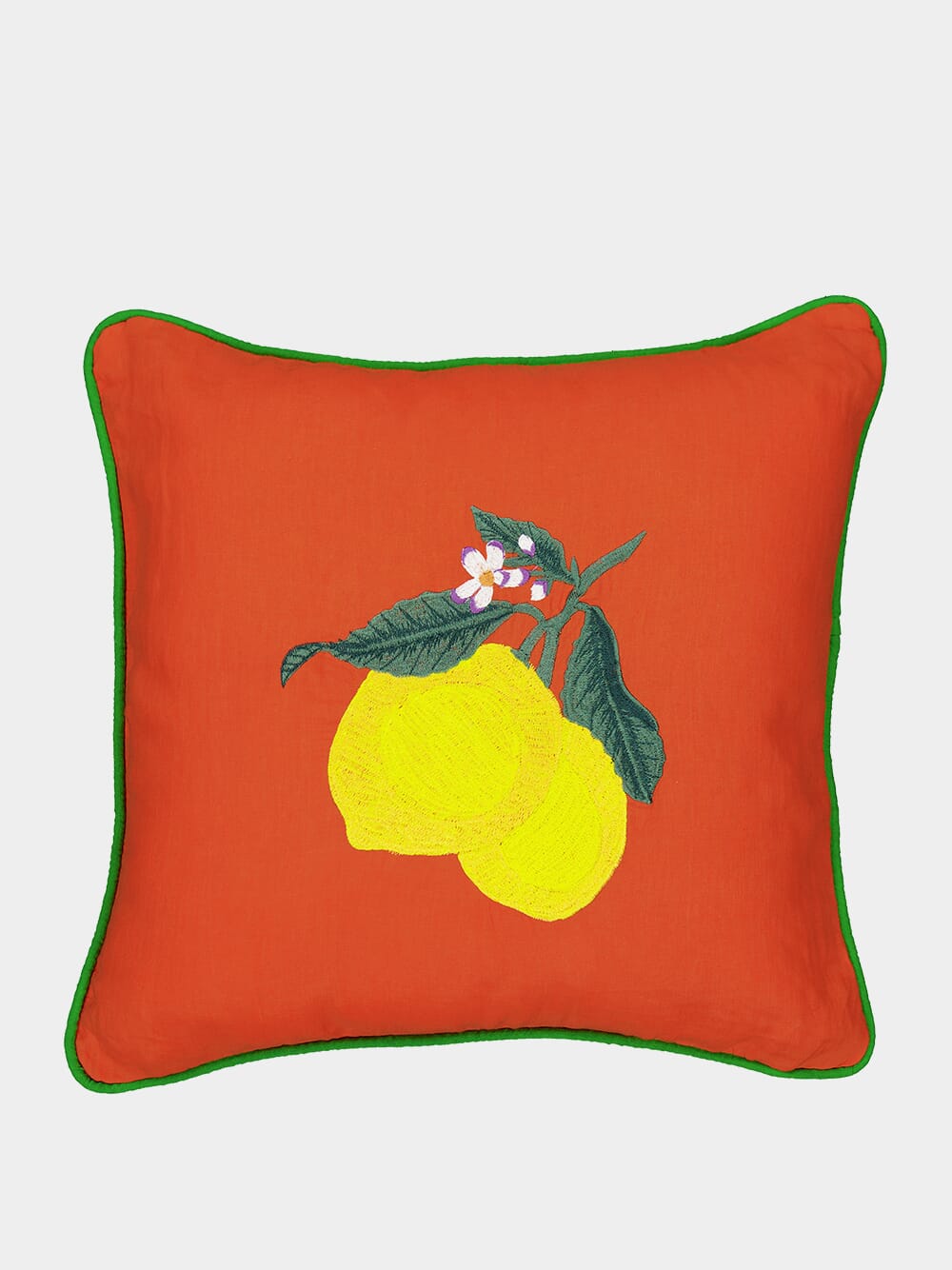 Tropical Lemons Cushion