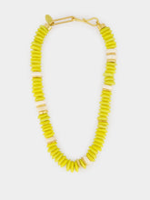 Lizzie Fortunato Eletric Neon Yellow Laguna Necklace