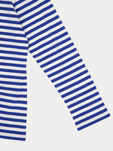Paula Ella Jersey Round-Neck Striped Long-Sleeve