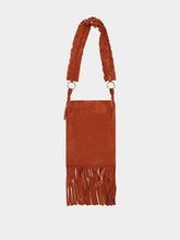 Paula Engelbert Fringed Leather Handbag