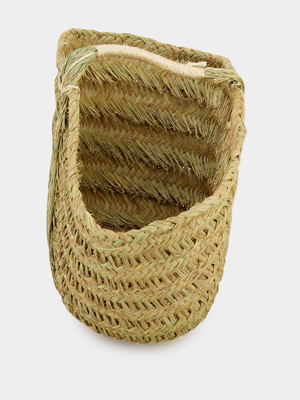 Handmade Seagrass Basket with Handle