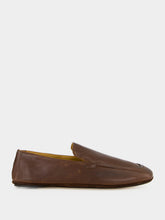 Church´s Brown Leather Slip-On Slippers