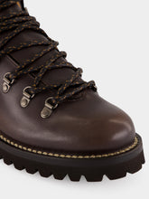 Church´s Brown Poulton Leather Lace-Up Hiking Boots