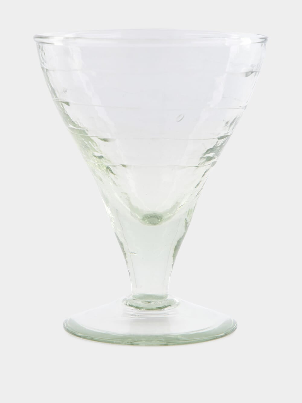 Cocktail Glass with Cutting