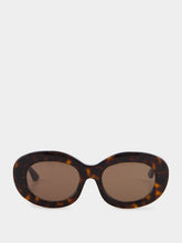 Thierry Lasry Envy Tortoiseshell Oval Sunglasses