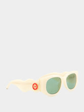 Casablanca Cream The Memphis Sunglasses