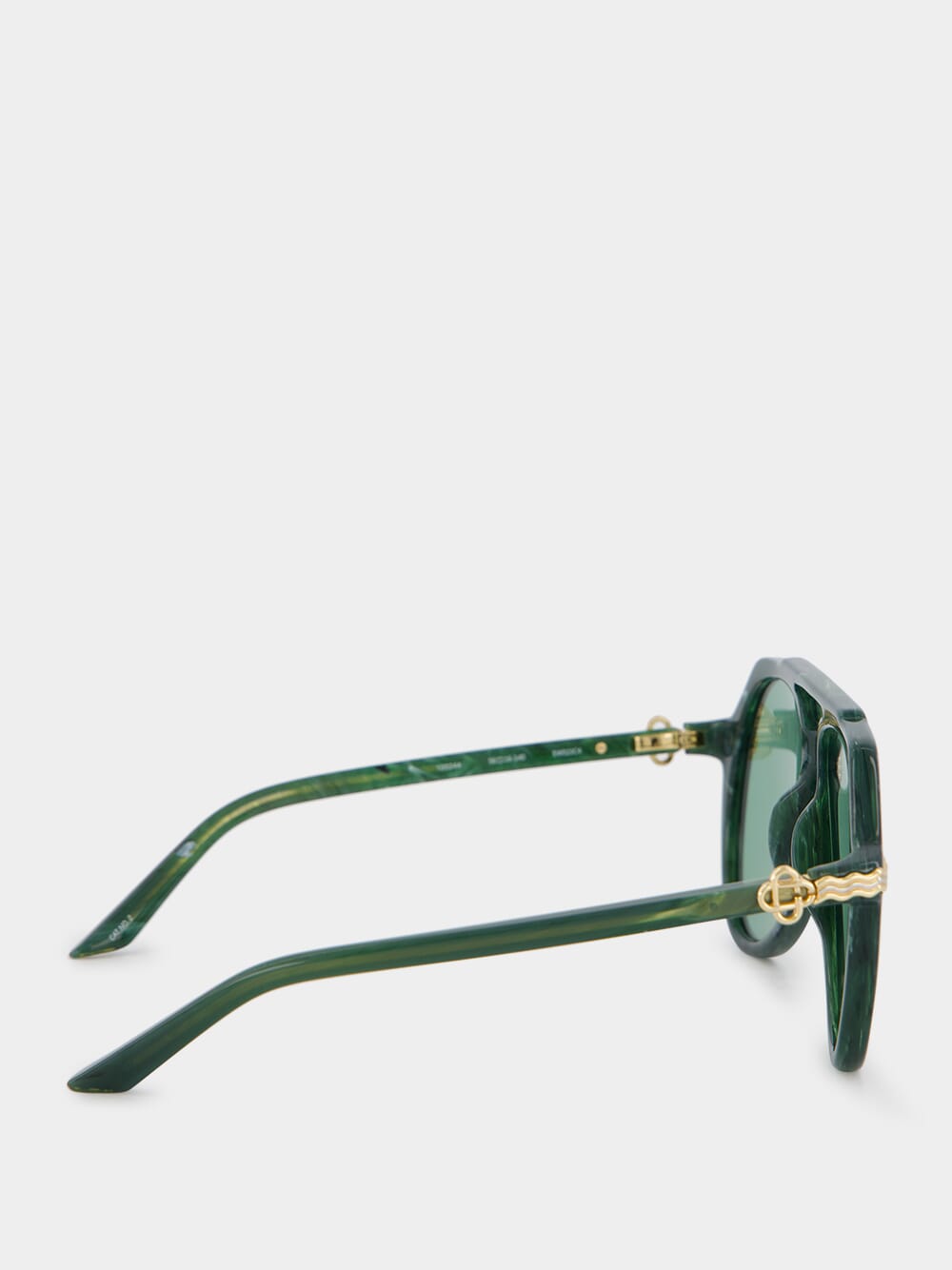 Rajio Green and Gold Sunglasses