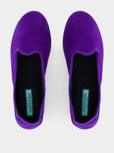 Piedaterre Modigliani Flats in Purple Anarchico Velvet