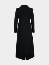 Dolce & Gabbana Black Double-Breasted Wool Coat