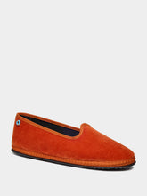 Piedaterre Modigliani Flats in Orange Anarchico Velvet