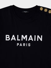 Balmain Logo-Print Cotton T-Shirt