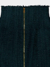 Balmain Button-Detail Tweed Pencil Skirt