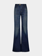 Balmain High-Waisted Flared Jeans