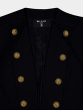 Balmain Fitted Wool Jacket