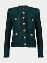 Balmain Single-Breasted Tweed Jacket