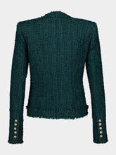 Balmain Single-Breasted Tweed Jacket