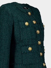 Balmain Single-Breasted Tweed Jacket