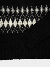 Altuzarra Black Haven Fair Isle Cardigan