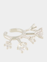 Panconesi Silver Kismet Huggie Zircon Ear Cuff