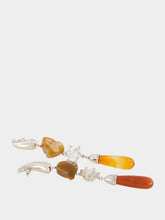 Panconesi Red Ascolto Chandelier Agate Earrings