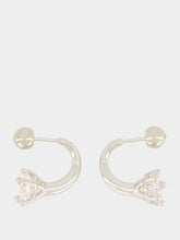 Panconesi Silver Nova Zircon Earrings