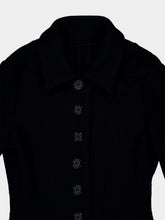 Dolce & Gabbana Black Wool Single-Breasted Jacket