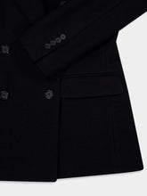 Dolce & Gabbana Black Wool Cloth Double-Breasted Jacket