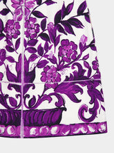 Dolce & Gabbana Majolica Print Mini Skirt