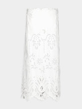 Dolce & Gabbana Cut-Out Detailing Cotton Midi Skirt