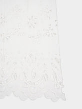 Dolce & Gabbana Cut-Out Detailing Cotton Midi Skirt