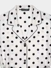 Dolce & Gabbana Long-Sleeved Silk Pajama Shirt