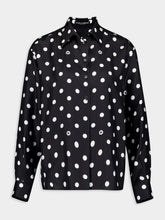 Dolce & Gabbana Polka-Dot Print Silk Shirt