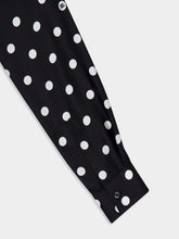 Dolce & Gabbana Polka-Dot Print Silk Shirt