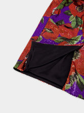 Dolce & Gabbana Sequinned Anemone Dress