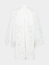 Dolce & Gabbana Embroidered Shirt Mini Dress
