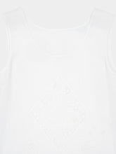 Dolce & Gabbana White Embroidered Top
