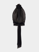 Dolce & Gabbana Chiffon Halterneck Flower Top