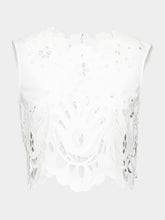 Dolce & Gabbana Cotton Crop Top with Cut-Out Detailing