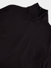Dolce & Gabbana Black Silk Satin Blouse