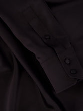 Dolce & Gabbana Black Silk Satin Blouse