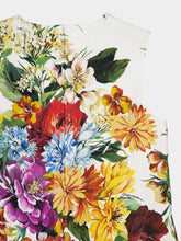 Dolce & Gabbana Sleeveless Floral Bouquet-Print Top