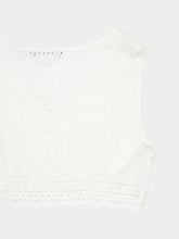 Dolce & Gabbana Broderie Cropped Top