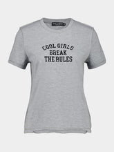 Dolce & Gabbana Grey Distressed Jersey T-Shirt with Print