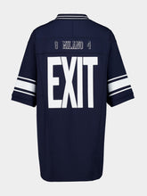 Dolce & Gabbana Blue Printed T-Shirt with Patch Detail