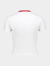 Dolce & Gabbana White Printed Cotton Jersey T-Shirt