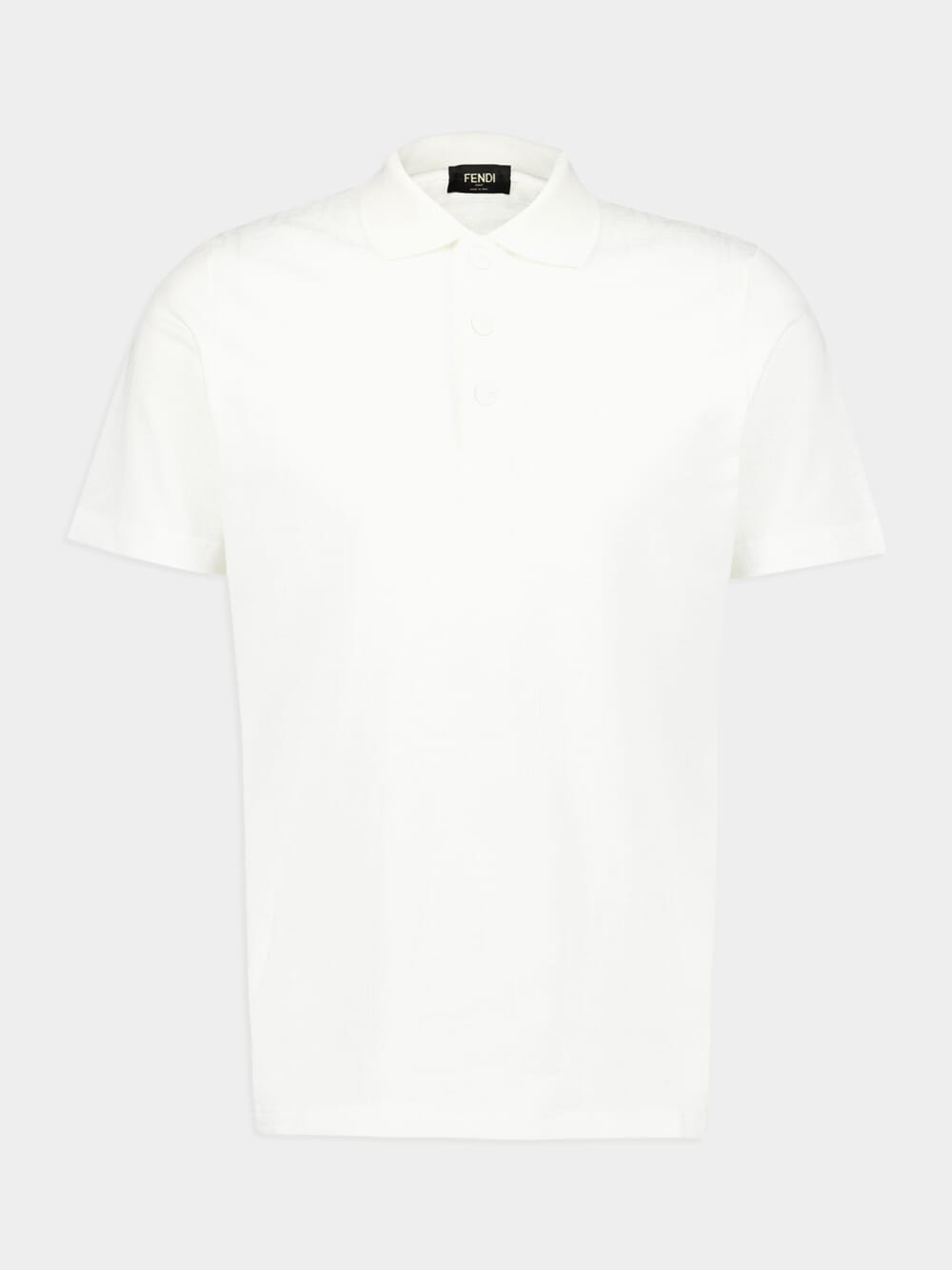 White Cotton Polo