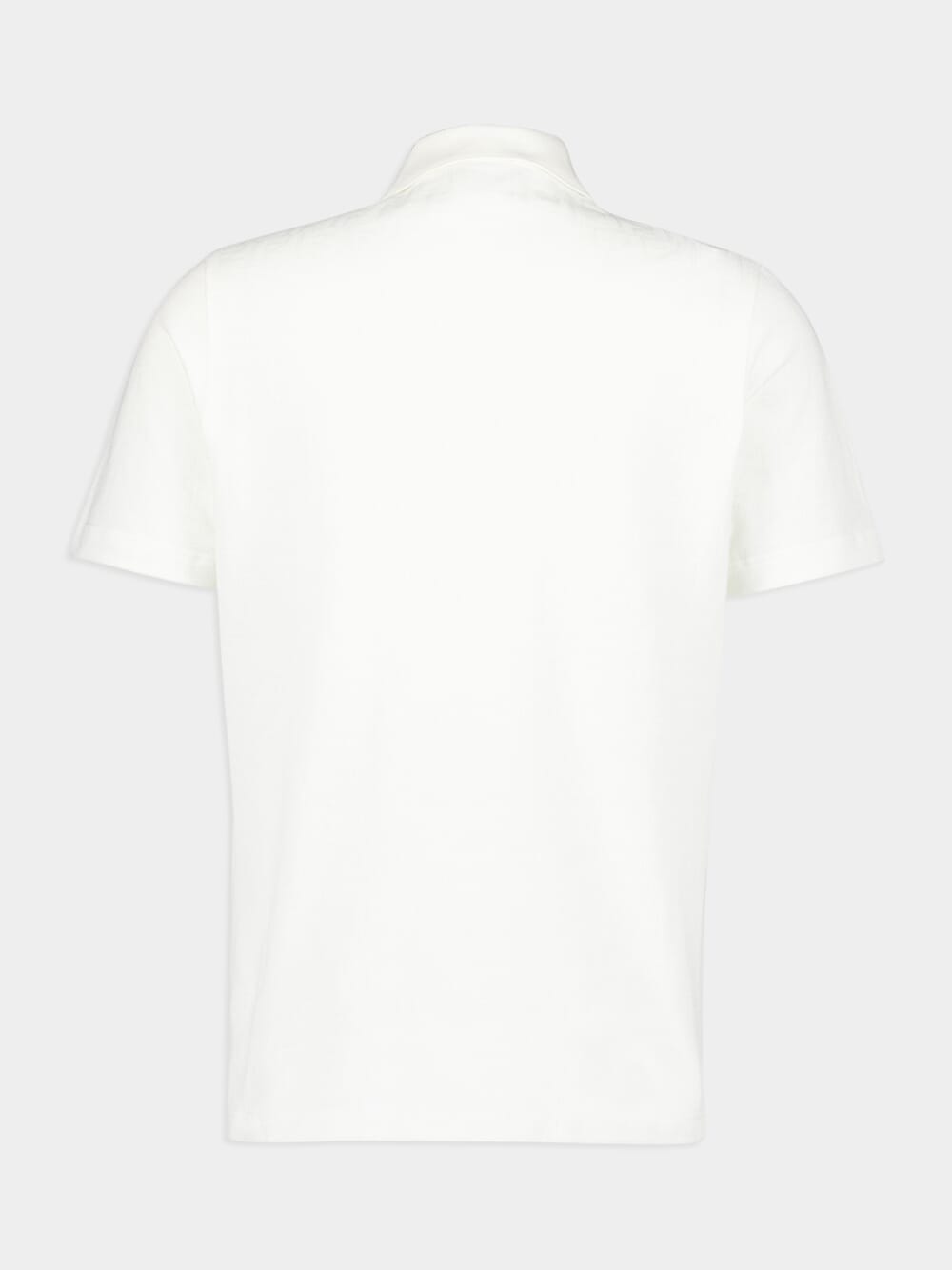 White Cotton Polo