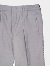 Fendi Grey Pinstriped Fabric Trousers